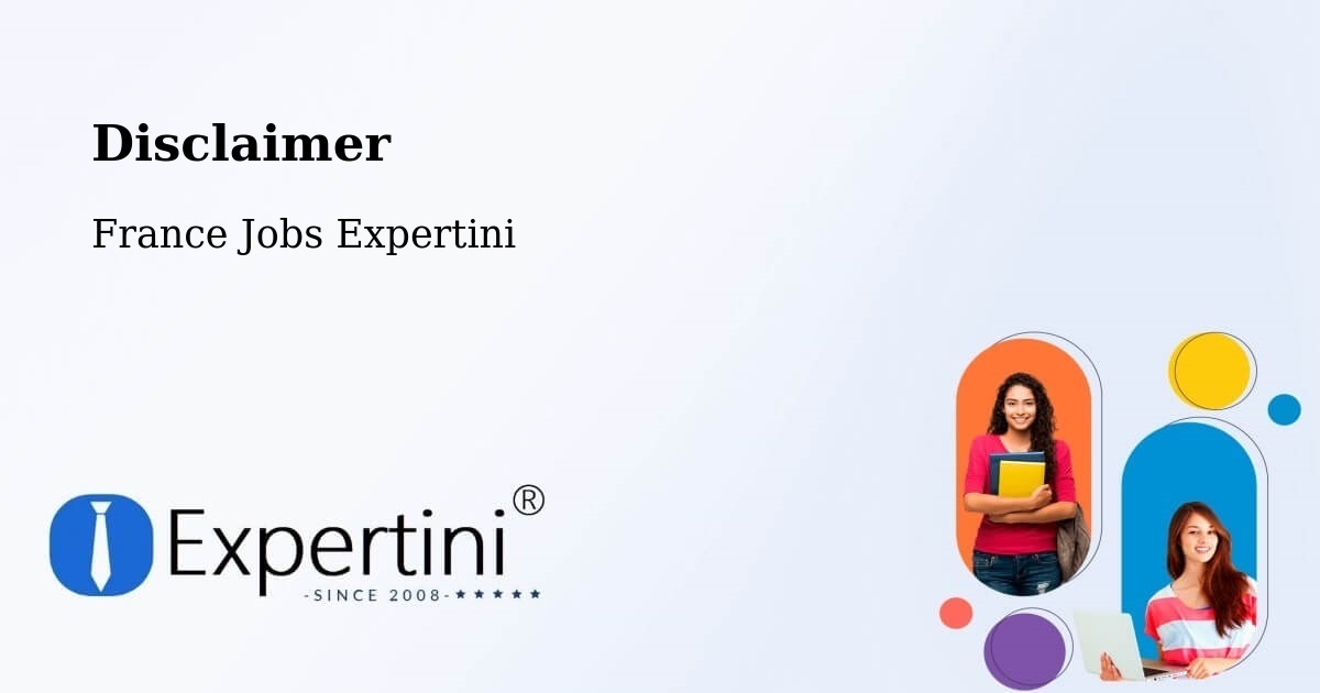 Disclaimer – Erstein - France Jobs Expertini