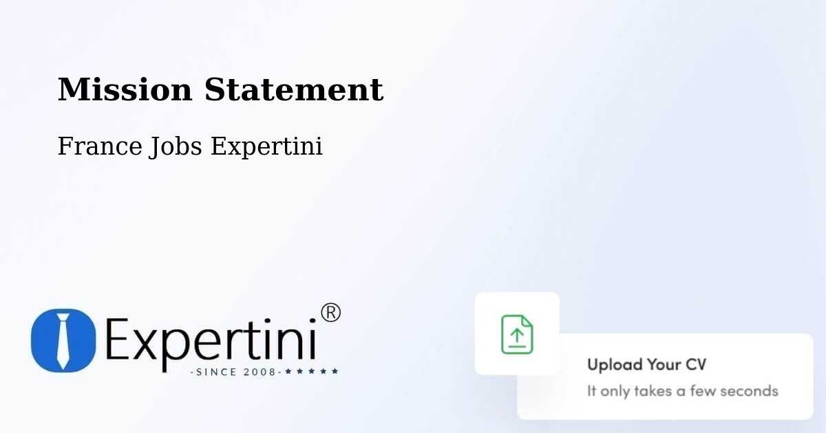 Corporate Mission – Erstein - France Jobs Expertini
