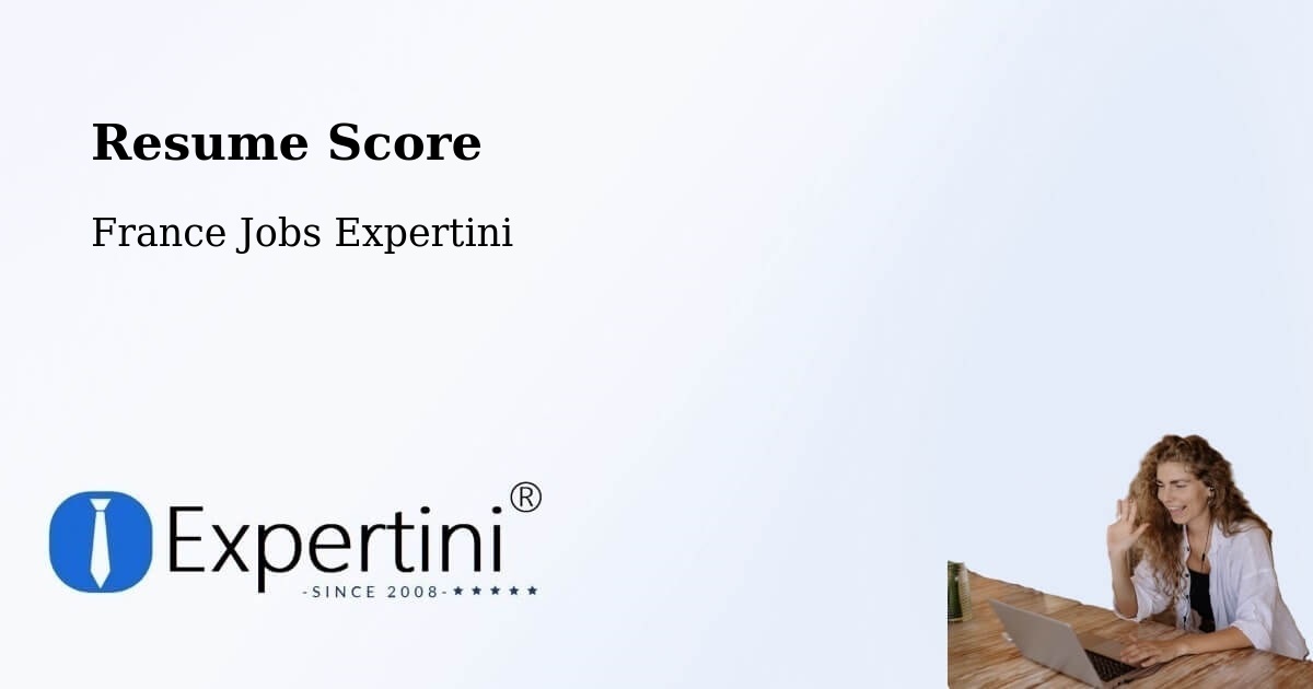 Resume Score & Job Description Match Tool – Erstein - France Jobs Expertini